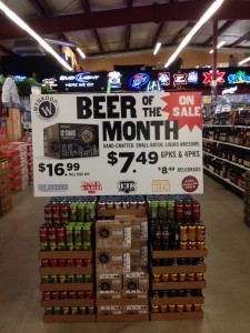 WYNKOOP BEER OF THE MONTH AT LIQUORMARTS IN MARCH!