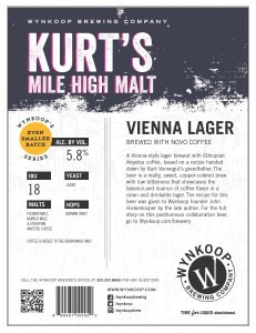 KURT’S MILE HIGH MALT: BEHIND THE VONNEGUT BEER